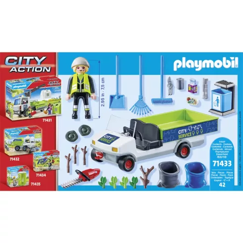 Playmobil 71433 Várostakarító autó