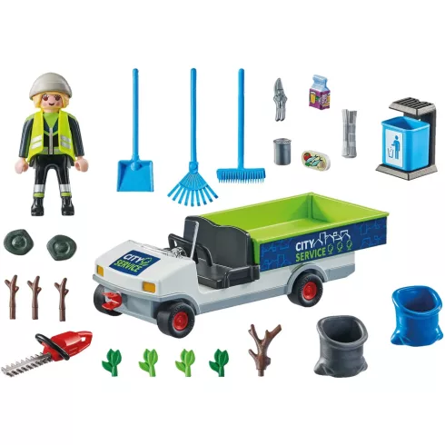 Playmobil 71433 Várostakarító autó
