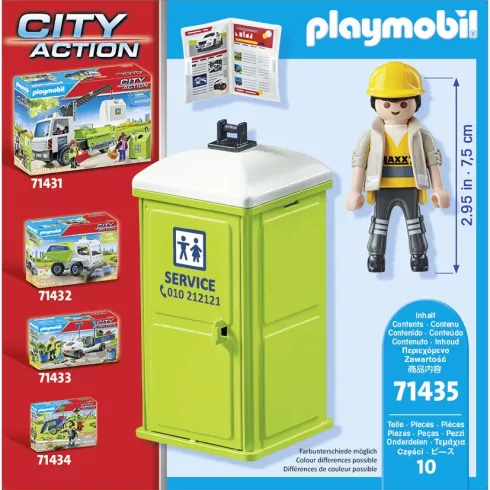 Playmobil 71435 Mobil WC
