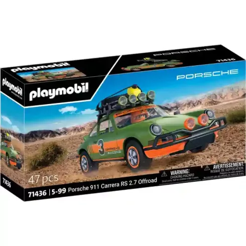 Playmobil 71436 Porsche 911 Carrera RS 2.7 Offroad versenyautó
