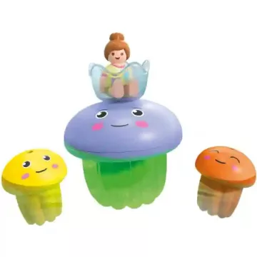   Playmobil 71439 Junior Aqua Tinti - Színes medúza család fürdőjáték