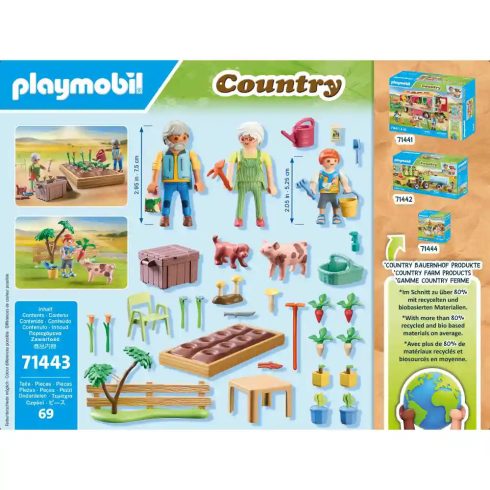Playmobil 71443 Nagyszülők zöldségeskertje