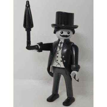    Playmobil 71455 Charlie Chaplin esernyővel zsákbamacska figura 25. sorozat (fiúknak)