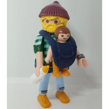   Playmobil 71455 Apuka kisbabával zsákbamacska figura 25. sorozat (fiúknak)