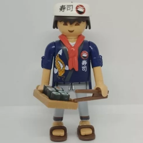  Playmobil 71455 Sushi szakács zsákbamacska figura 25. sorozat (fiúknak)