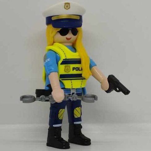 Playmobil 71456 Rendőrnő zsákbamacska figura 25. sorozat (lányoknak)