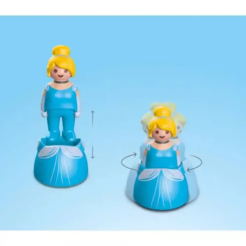 Playmobil 71457 Junior Disney Hamupipőke: Hamupipőke kastélya