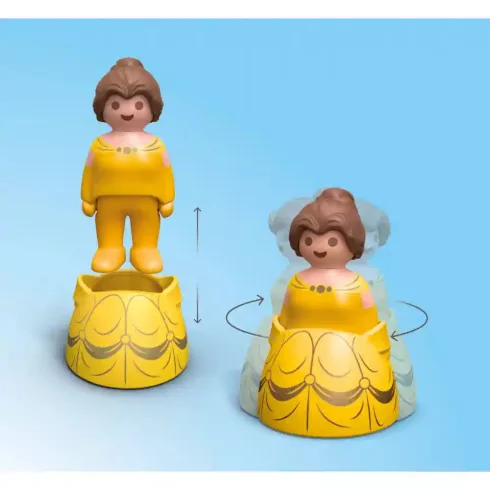 Playmobil 71458 Junior Disney A Szépség és a Szörnyeteg: Belle játéktornya hanggal