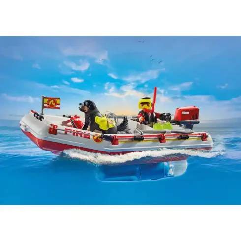 Playmobil 71464 Tűzoltócsónak jet-skivel