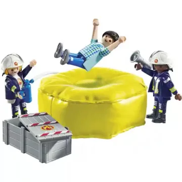 Playmobil 71465 Tűzoltók légpárnával