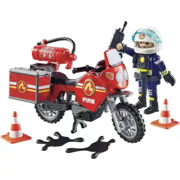 Playmobil 71466 Motoros tűzoltó bevetésen