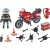 Playmobil 71466 Motoros tűzoltó bevetésen