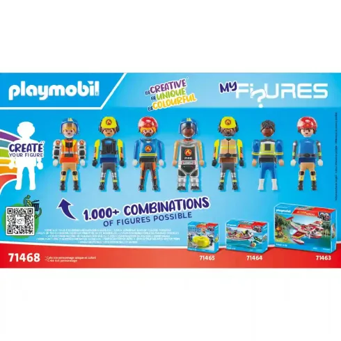 Playmobil 71468 Tűzoltó figurák