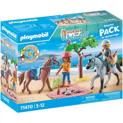 Playmobil 71470 Tengerparti lovaglás Ameliaval és Bennel