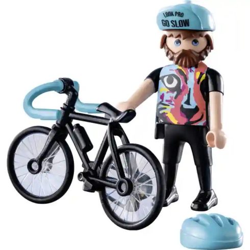 Playmobil 71478 Paul, a bicikliversenyző