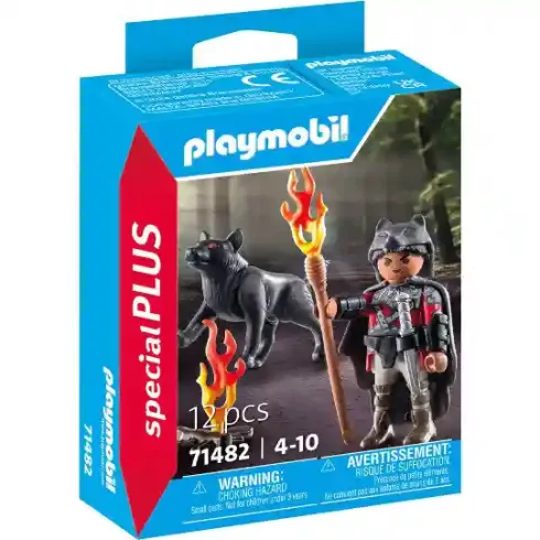 Playmobil 71482 Harcos farkassal