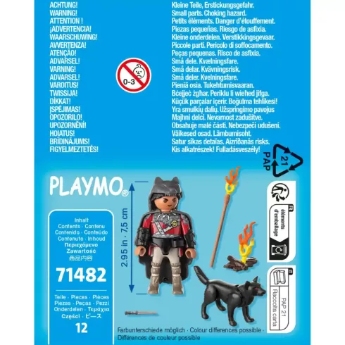 Playmobil 71482 Harcos farkassal