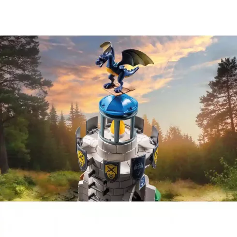 Playmobil 71483 Novelmore - Vártorony kovácsműhellyel és sárkánnyal (csomagolássérült)