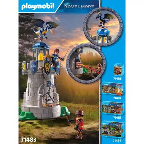 Playmobil 71483 Novelmore - Vártorony kovácsműhellyel és sárkánnyal