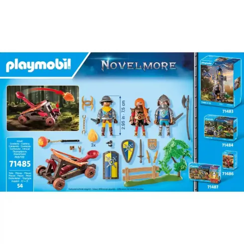 Playmobil 71485 Novelmore - Útonállók hajítógéppel