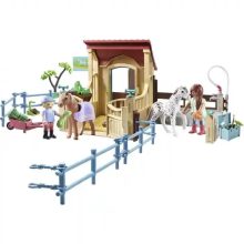 Playmobil 71494 Horses of Waterfall - Istálló lómosóval