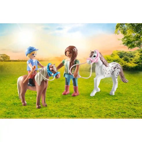 Playmobil 71494 Horses of Waterfall - Istálló lómosóval