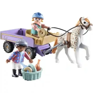 Playmobil 71496 Horses of Waterfall - Póni lovaskocsi