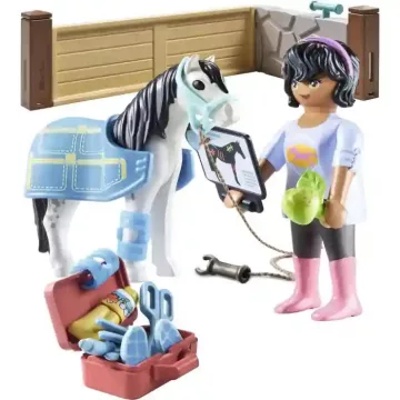 Playmobil 71497 Horses of Waterfall - Lóorvos