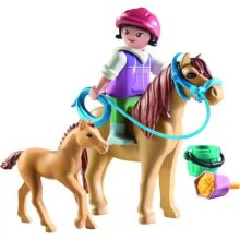   Playmobil 71498 Horses of Waterfall - Kislány pónival és csikóval