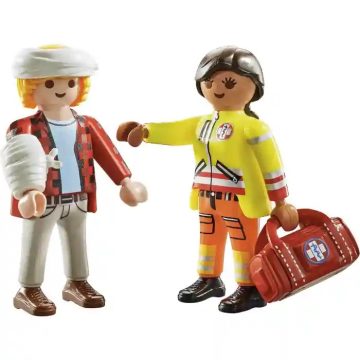 Playmobil 71506 Orvos és beteg