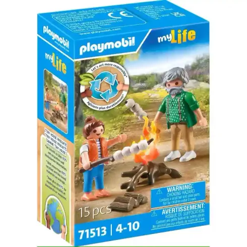 Playmobil 71513 Tábortűz mályvacukorral