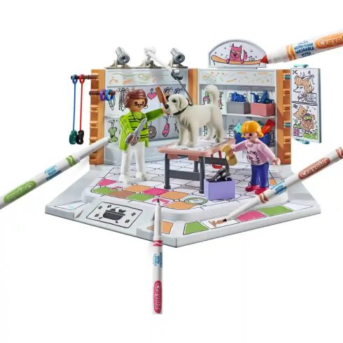 Playmobil 71514 Color - Kutyakozmetika színező filctollal