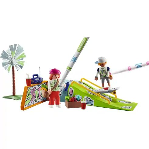 Playmobil 71515 Color - Gördeszkapark színező filctollal