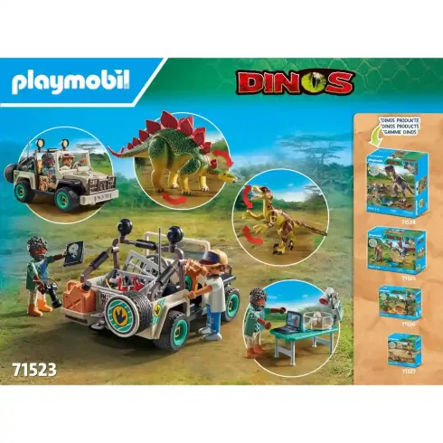 Playmobil 71523 Kutatótábor dínókkal és terepjáróval