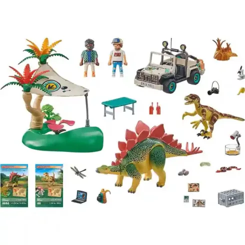 Playmobil 71523 Kutatótábor dínókkal és terepjáróval