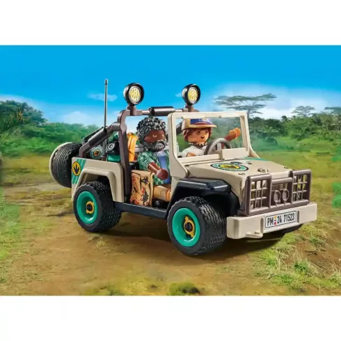 Playmobil 71523 Kutatótábor dínókkal és terepjáróval