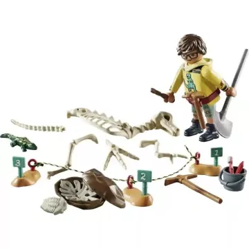 Playmobil 71527 Régészeti lelőhely dínó csontvázzal