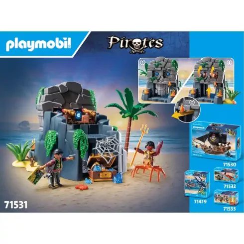Playmobil 71531 Kalóz koponyasziget