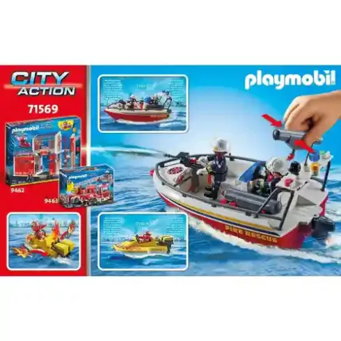 Playmobil 71569 Vízi tűzoltók