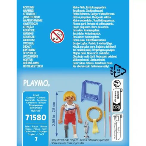 Playmobil 71580 Paralimpiai gerelyhajító