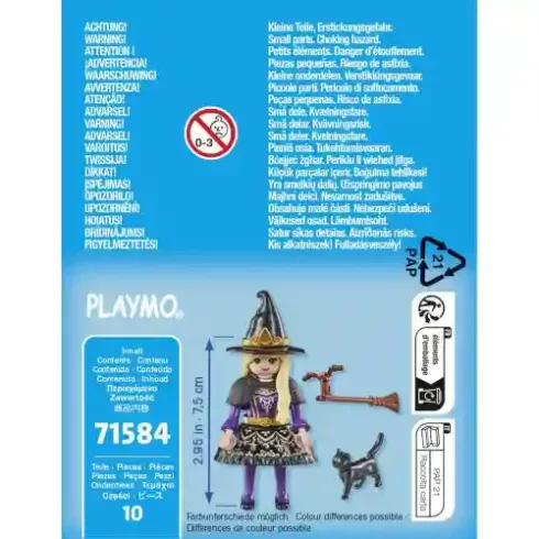 Playmobil 71584 Boszorkány cicával