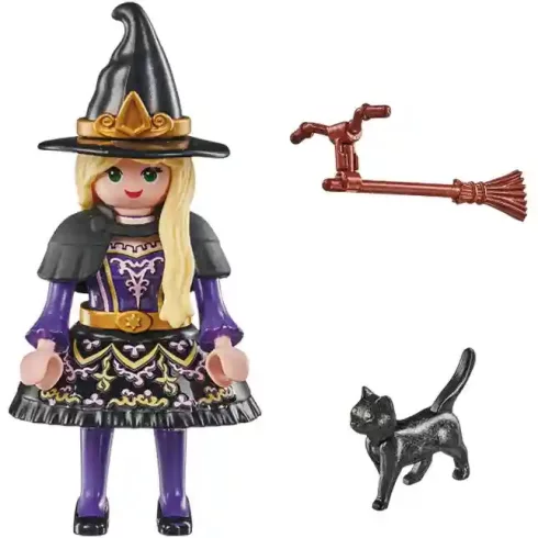 Playmobil 71584 Boszorkány cicával