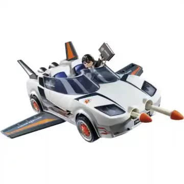 Playmobil 71587 Titkos ügynök rakétakilövő autóval