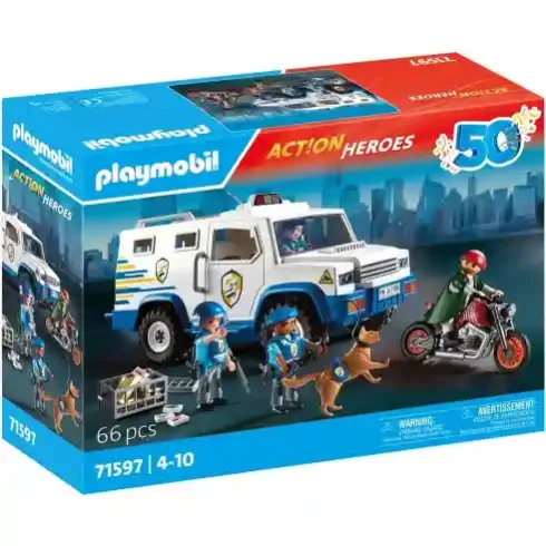 Playmobil 71597 Páncélautó, rendőrautó