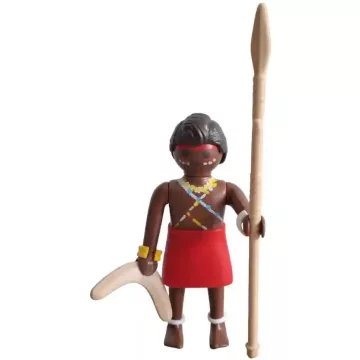   Playmobil 71605 Bennszülött harcos zsákbamacska figura 26. sorozat (fiúknak)