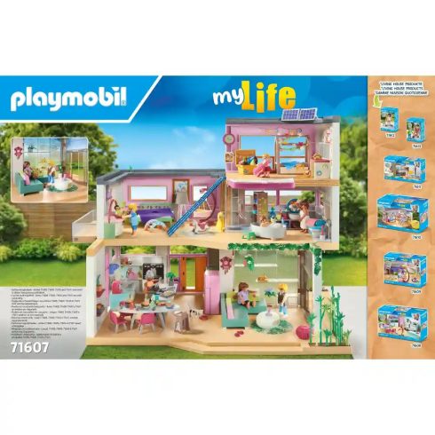 Playmobil 71607 Modern lakóház télikerttel, babaház