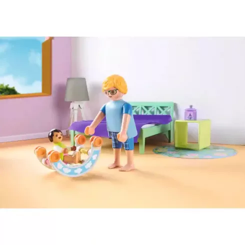 Playmobil 71609 Hálószoba babasarokkal, babaház szoba