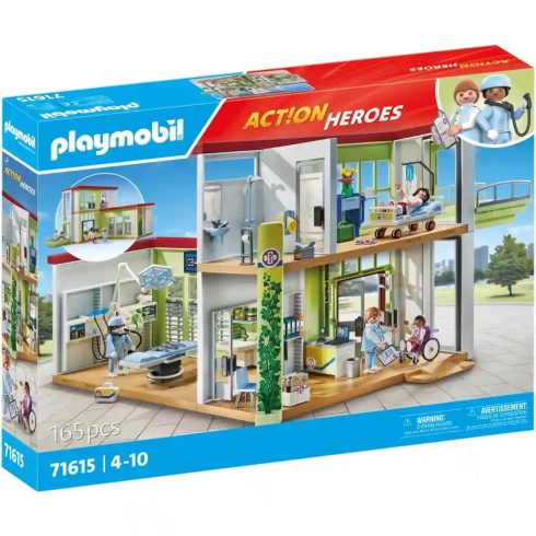Playmobil 71615 Modern kórház (csomagolássérült)