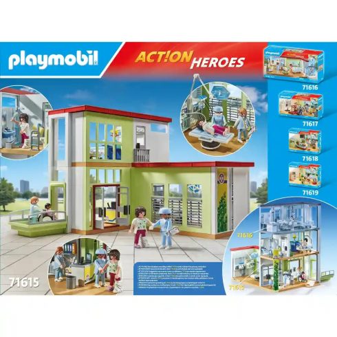 Playmobil 71615 Modern kórház (csomagolássérült)