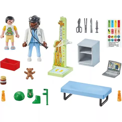 Playmobil 71619 Modern kórház gyerekorvosa